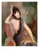 Portrait of Mlle. Chanel Posters by Marie Laurencin