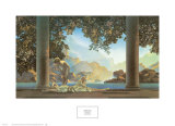 Point du jour Affiches par Maxfield Parrish
