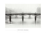 Pont Des Arts, Paris Plakater af Michael Kenna