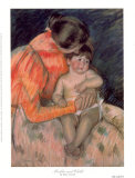 Mère et enfant Affiches par Mary Cassatt