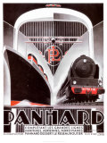 Líneas Panhard Póster por Alexis Kow Líneas Panhard Póster por Alexis Kow