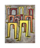 Viaducts Break Ranks Poster by Paul Klee