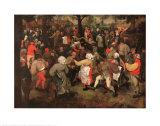 Baile nupcial Pósters por Pieter Bruegel the Elder Baile nupcial Pósters por Pieter Bruegel the Elder