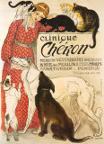 Clinique Cheron Pósters por Théophile Alexandre Steinlen