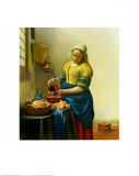 La laitière, vers 1658-1660 Posters par Jan Vermeer