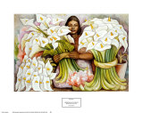 Vendedora de Alcatraces Kunstdrucke von Diego Rivera