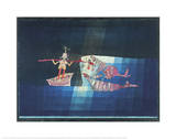 Sindbad, der Seefahrer Kunst von Paul Klee
