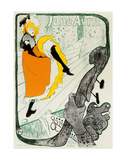 Henri de Toulouse-Lautrec - Jane Avril, 1893 Reprodukce Henri de Toulouse-Lautrec - Jane Avril, 1893 Reprodukce