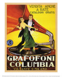 Grafofoni Columbia 1920 - Poster Grafofoni Columbia 1920 - Poster