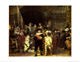 The Night Watch, 1642 Posters van Rembrandt van Rijn