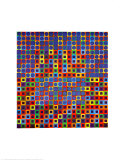 Zebegen Kunstdrucke von Victor Vasarely