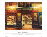 Wine and Bread Print van Viktor Shvaiko Wine and Bread Print van Viktor Shvaiko