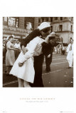 Kuss zum Kriegsende Poster von Victor Jorgensen