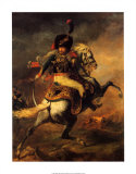 Officer of the Imperial Guard Prints by Théodore Géricault