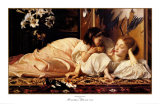 Moeder en kind Kunst van Frederick Leighton Moeder en kind Kunst van Frederick Leighton