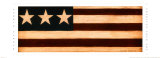 Bandera con tres estrellas Láminas por Warren Kimble Bandera con tres estrellas Láminas por Warren Kimble