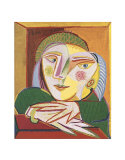 Tête de femme au profil Posters par Pablo Picasso