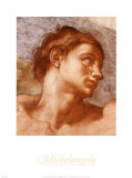 Sistine Chapel-Adam Print by Michelangelo Buonarroti 