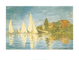 Regata At Arg Posters par Claude Monet