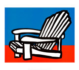 Adirondack Chair Posters af Tom Slaughter