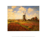 Campo de tulipanes Láminas por Claude Monet Campo de tulipanes Láminas por Claude Monet