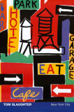 New York City Poster von Tom Slaughter