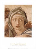 Sybille aus Delphi Kunstdrucke von Michelangelo Buonarroti 