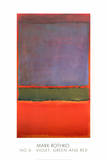 Mark Rothko - No. 6 (Mor, Yeşil ve Kırmızı), 1951 - Tablo Mark Rothko - No. 6 (Mor, Yeşil ve Kırmızı), 1951 - Tablo