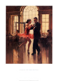 Leçon de tango Posters par Raymond Leech