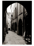 Arcade et passage, Montpellier, France Affiche par Clay Davidson