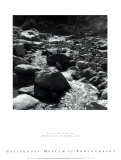 Ruisseau serpentant la montagne Affiches par Ansel Adams
