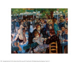 Dance at the Moulin de la Galetter Prints by Pierre-Auguste Renoir