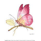 Mariposa rosa Pósters por Peggy Abrams Mariposa rosa Pósters por Peggy Abrams