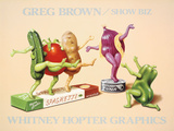 Légumes en spectacle Art par Greg Brown