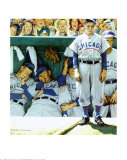Dugout Affiches par Norman Rockwell