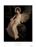 Figura alada sentada sobre una roca Láminas por Abbott Handerson Thayer Figura alada sentada sobre una roca Láminas por Abbott Handerson Thayer