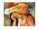 Deux Soeurs Posters by Pierre-Auguste Renoir
