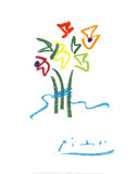 Flores vespertinas Láminas por Pablo Picasso Flores vespertinas Láminas por Pablo Picasso