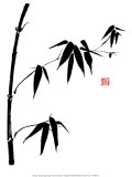 Bamboo II Poster by Jenny Tsang