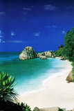 Praia tropical Pôsters