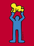 (Ohne Titel) Kunstdrucke von Keith Haring