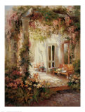 Sunlit Terrace Posters by Michel Brevard