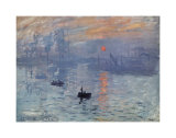 Impression, Sunrise Poster by Claude Monet Impression, Sunrise Poster by Claude Monet
