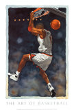 Dunk dos au panier Affiches par Glen Green