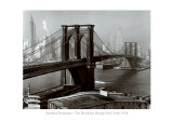 Brooklyn Bridge Kunstdruck von Andreas Feininger