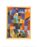 Cityscape with Yellow Windows Print by Paul Klee
