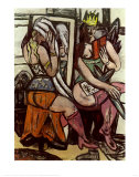 Schauspielerinnen Kunst von Max Beckmann