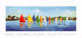 Sally Caldwell-Fisher - Rainbow Regatta Obrazy