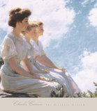 Sur les hauteurs Affiche par Charles Courtney Curran