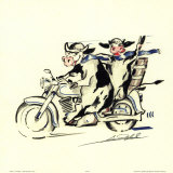 Fat Boys on Tour Posters by Alfred Gockel